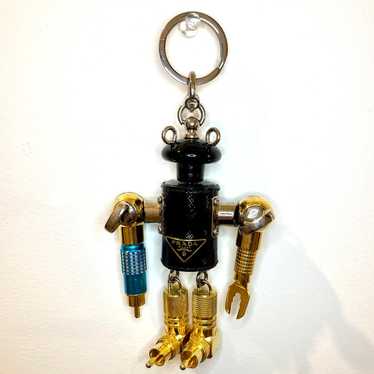 可愛すぎ◇Soft Robot キーリング◇PRADA Prada 'soft Robot' Keyring In Black | ModeSens