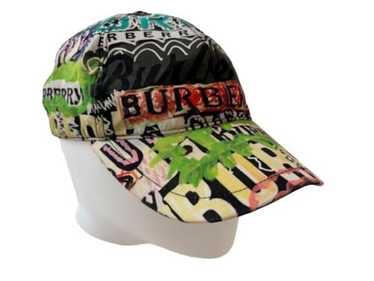 【名入れ無料】 Burberry graffiti Gem - cap baseball 帽子