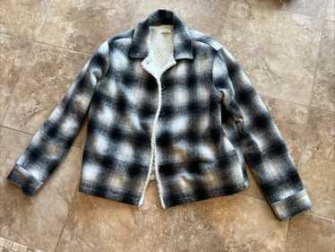 Mod Ref The Andy Jacket Sherpa Lined in Black Plai