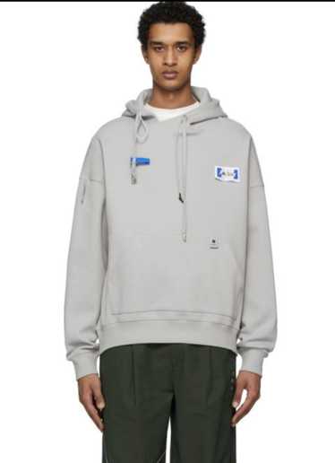 Ader Error Ader error asymmetry grey hoodie - image 1