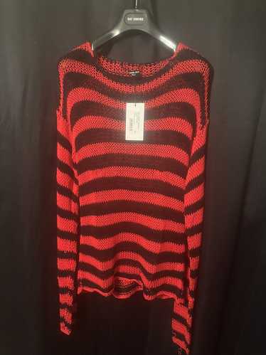 Raf Simons Raf simons Redux SS21 Striped Open Kni… - image 1