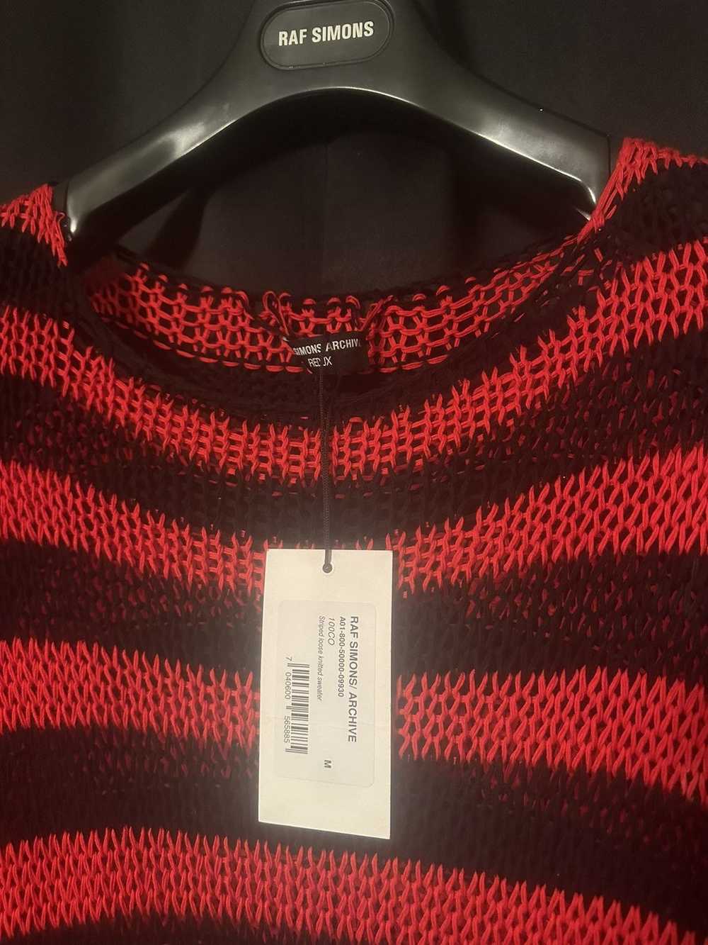 Raf Simons Raf simons Redux SS21 Striped Open Kni… - image 2