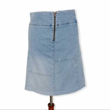 Theory denim skirt front - Gem