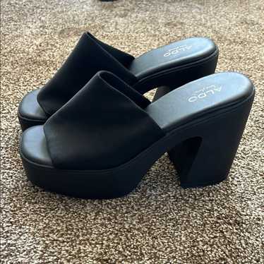Aldo black sandal - Gem