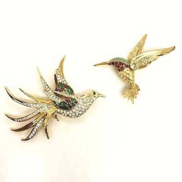 Boucher hummingbird brooch #9997 - Gem