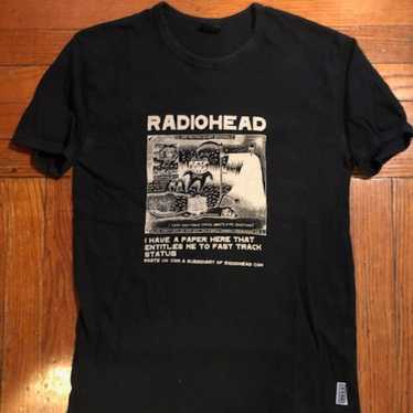 Vintage radiohead t - Gem