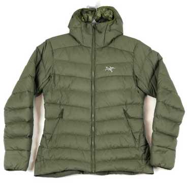 Arcteryx Thorium AR Down Insulated Tech Hoody Dark Moss Green