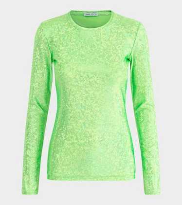 SAKS POTTS 売れ筋商品|||サックス・ポッツ Tシャツ トップス レディース Tops Green green-cotton-saks-potts-top-