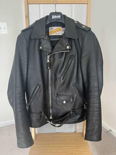 Schott one star/leather jacket - Gem