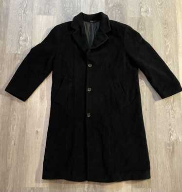 Hugo Boss Virgin Wool & Angora Overcoat Jacket Men