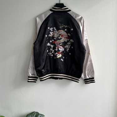 【希少】90's Japanese SOUVENIR JACKET japanese souvenir jacket - Gem