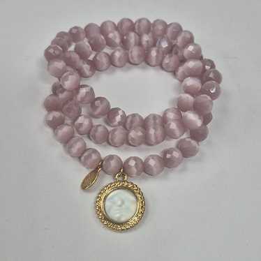 Modern Kirks Folly Light Pink Cats Eye Moon Face B