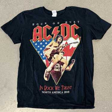 AC/DC Rock Or Bust Tour 2015 Shirt North America Tour