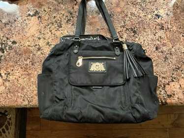 アメリカ LA JUICY COUTURE マザーズバッグ 黒 オムツ替シート付 Juicy diaper bag - Gem