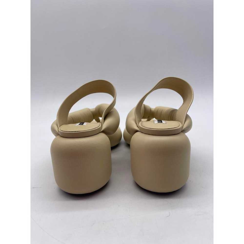 【関税&送料込】Jil Sander Leather Slipper 美品】 JIL SANDER / ジルサンダー | LEATHER SANDAL 編み込み