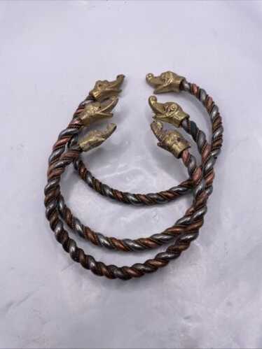 Lion bangle bracelet - Gem
