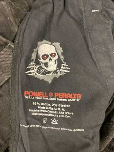 パウエル Powell BONES シルバーブレスレット80's VTG 925 人気 80sヴィンテージ スカルチェーンブレスレット シルバー925