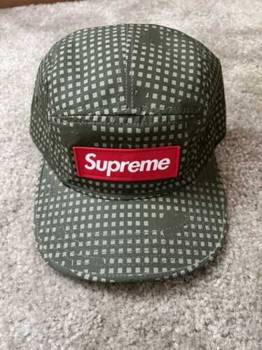 Supreme Grid Camo Camp Cap オリーブ 14ss Supreme camo camp cap - Gem
