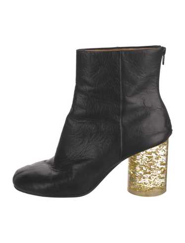 ブーツその他 MAISON MARGIELA GLITTER BOOT WITH CRUSHED HEEL MAISON MARGIELA】GLITTER BOOT WITH CRUSHED HEEL(関税込み）