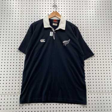 ウェア Canterbury New Zealand polo shirt black Canterbury NPC Polo Shirt 2024 | Champions Of The World