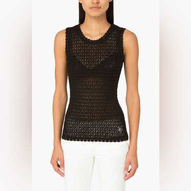 トップス Dolce&Gabbana crochet design tank top Dolce & Gabbana crochet-knit Top | Neutrals | FARFETCH