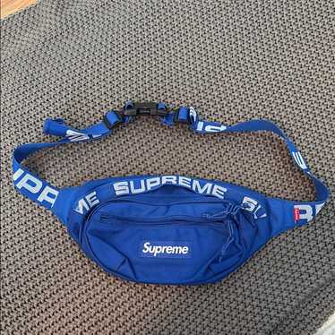 Supreme waist bag blue - Gem