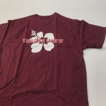 Trader Joe's Short Sleeve M Employee T-Shirt Hibis