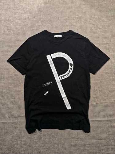 gosha rubchinskiy×PACCBET T-SHIRT S PACCBET Rassvet Russell Athletic Gosha Rubchinskiy Printed