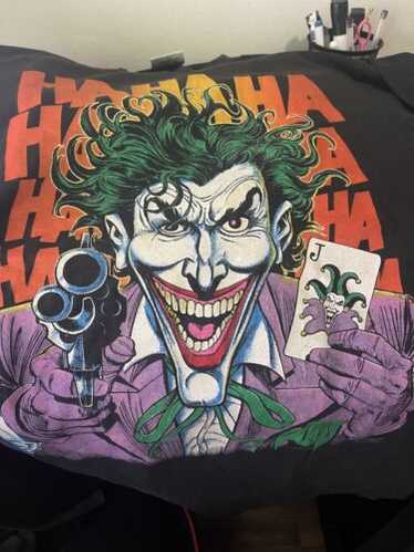 vtg The Joker 80s t shirt Batman Dark Knight movie pr… - Gem vtg The Joker 80s t shirt Batman Dark Knight movie pr… - Gem