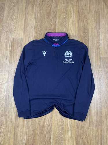 Blue Macron Scotland Rugby 2022/23 Anthem Jacket - JD Sports NZ
