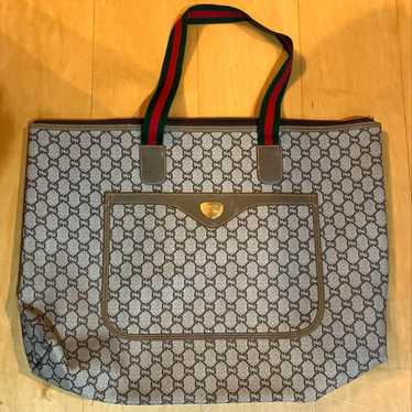 GUCCI PLUS GG Pattern Tote Bag