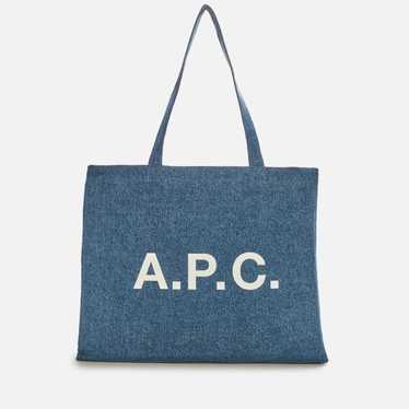 トートバッグ A.P.C. Women Bags M61861PUAAT IAA Blue 楽天市場】アーペーセー トートバッグ デニムバッグ ロゴトート