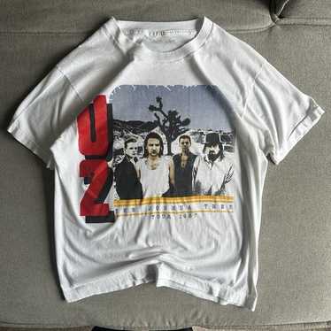 U2 1987年製 THE JOSHUA TREE Tシャツ L サイズ Vintage 1987 U2 the Joshua Tree Album Promo T Shirt Rare - Etsy