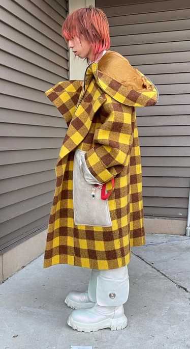 RICK OWENS SISYPHUS CottonDown Scarf Quilted Puffer Stole