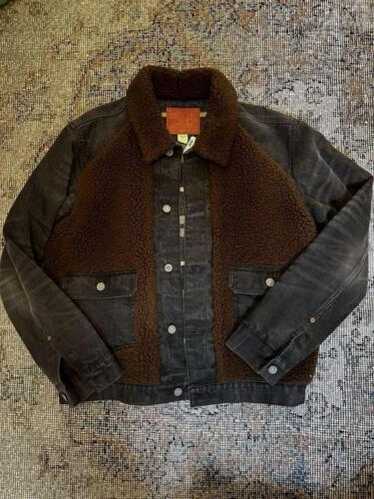 ジャケット・アウター Double RL Grizzly Bear Denim Boa Jacket RRL Double RL Denim grizzly jacket Double RL | eBay