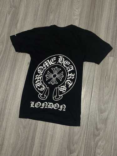 希少品入荷◆送料込！【Chrome Hearts】Horse Shoe Logo T-Shirt Chrome Hearts Horse Shoe Logo Pocket T-Shirt White – Common Hype