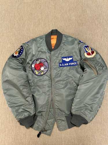 BUZZ RICKSON’S U.S. AIR FORCE MA-1 BUZZ RICKSON'S MA-1 Bomber Flight Jacket Size S Khaki air