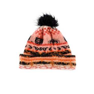 Vivienne Westwood Orb Logo Knit Hat & Scarf Light Blue