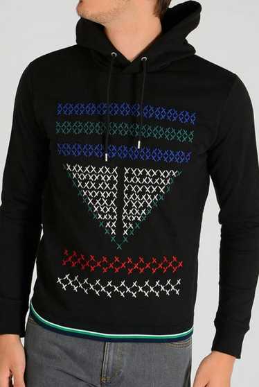 ALEXANDER MCQUEEN｜HOODIES/SWEATS (752345 QZAJ5 0305) Alexander McQueen - Blue sweatshirt with logo print