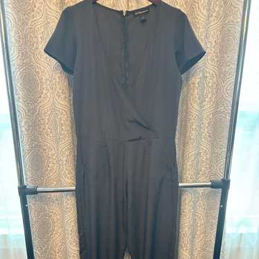 Gray Jumpsuit With Zipper