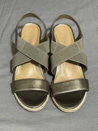 Vionic Ainsleigh Wedge Sandals Womens’s Size 9 Gol