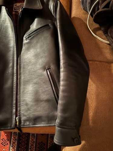 used y2k leather coat velour 平成 ベロア レザー goa - rare 00s GOA bono leather jacket y2k レザーの通販 by n