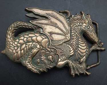 ⭐︎BARON BUCKLEバックル⭐︎ HARLEY DAVIDSON Baron Belt Buckle 1980 Solid Brass