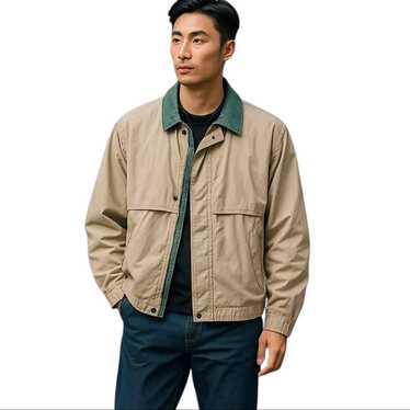 ジャケット・アウター 60s 70s USA fade blue harrington jacket Vintage Campus Harrington Jacket Mens Large Blue 1960s Zip