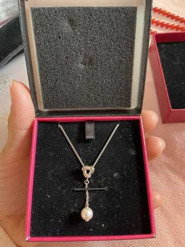TASAKI SHINJU 真珠ネックレス TASAKI SHINJU田崎真珠 シルバー925 パールチャーム ネックレス