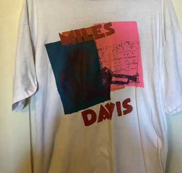 専用　ビンテージ　　Tシャツ　90s Miles Davis XL Miles Davis Shirt 90s Vintage Stylized Colorful Art Tshirt