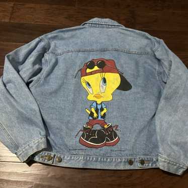 Looney tunes jacket denim - Gem Looney tunes jacket denim - Gem