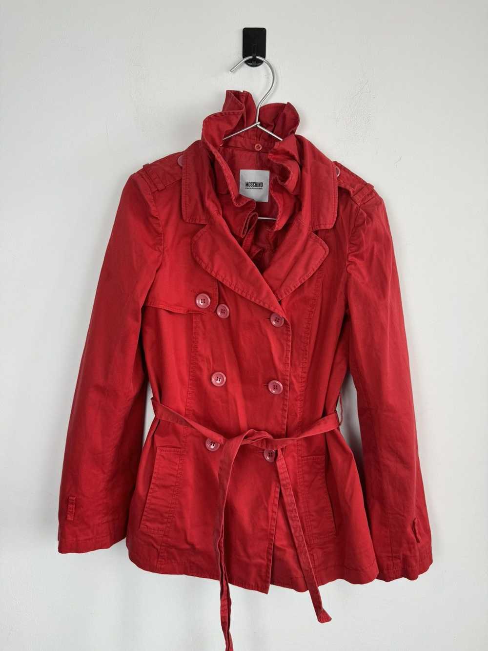 Moschino × Vintage Vintage Moschino Cheap And Chic Red