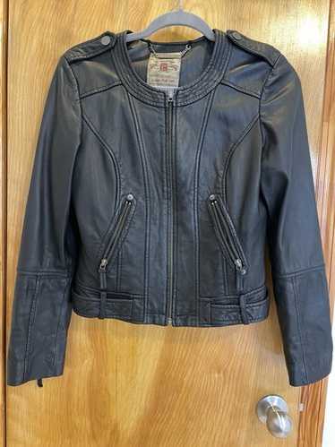 Chevignon × leather jacket - Gem