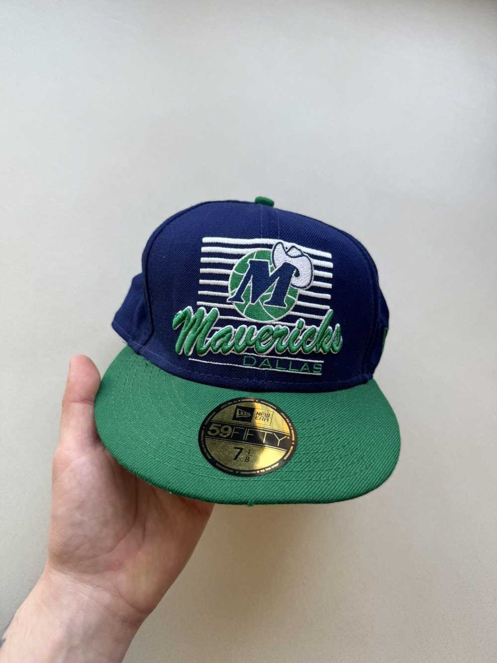 NBA × New Era New Era Dallas Mavericks Wool Fitted Cap Size 7 1/8